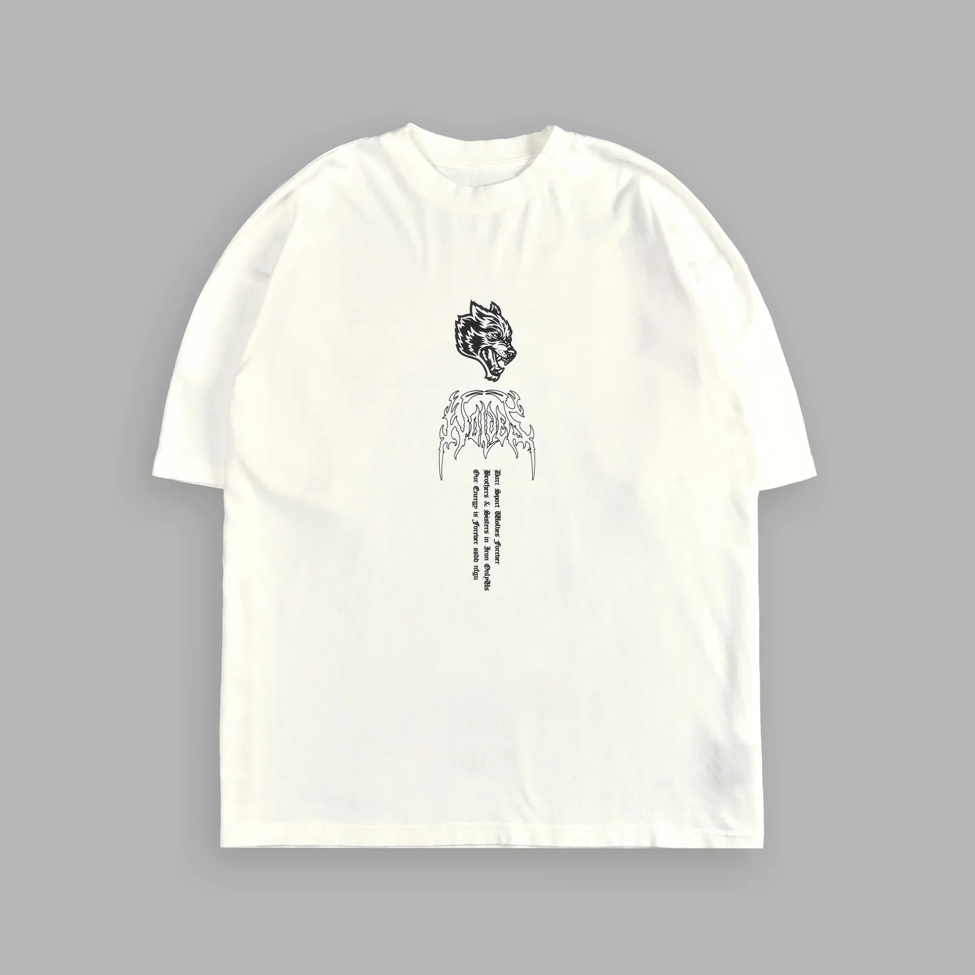WOLVES Street Fighter Chun-Li Ryu Printed Y2K New Couple Cotton T-Shirts Men Women Streetwear Harajuku Retro Unisex Tee Top