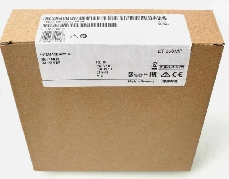 

Совершенно новый оригинальный контроллер 6ES7155-5BA00-0AB0 с быстрой доставкой