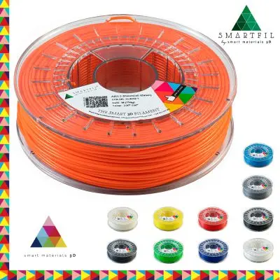 Filament ABS Smartfil 1,75mm 750gr Smart Materials printer 3D FDM professional Creality Ender Prusa manufactured shipped Spain