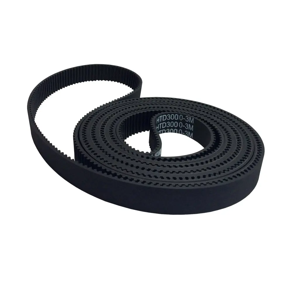 

HTD 3M Synchronous Belt Length 3000mm Teeth 1000 Rubber Timing Belt Width 6mm in Closed Loop 1Pcs/Pack