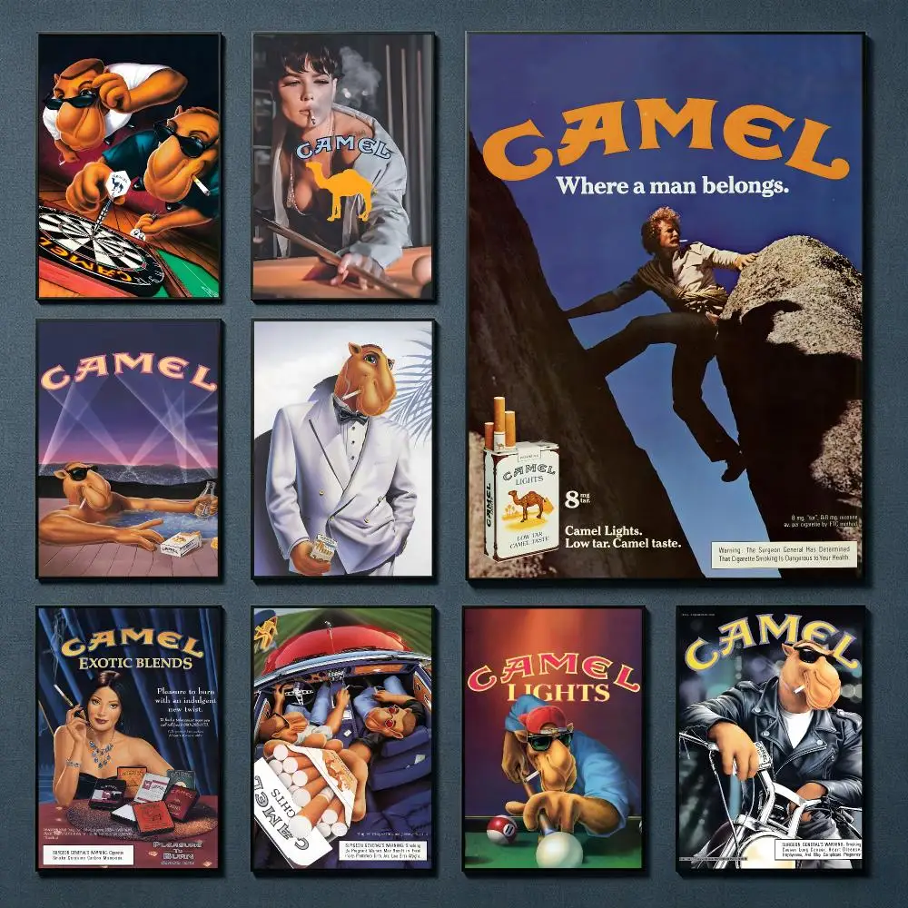 Classic Brand C-CamelES  Suitable for wall decoration in clubs cafes homes rooms and other places HD canvas poster printing