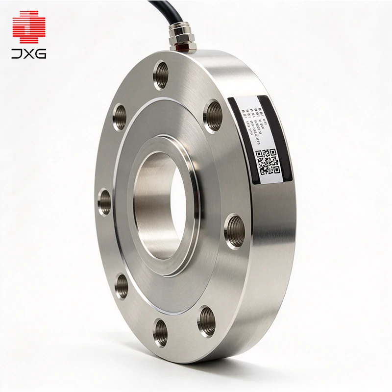 Ring Type Load Cell Tension Compression Force Sensor 0-50kg-5000kg High Precision Weight Tester for Riveting Welding Laminating