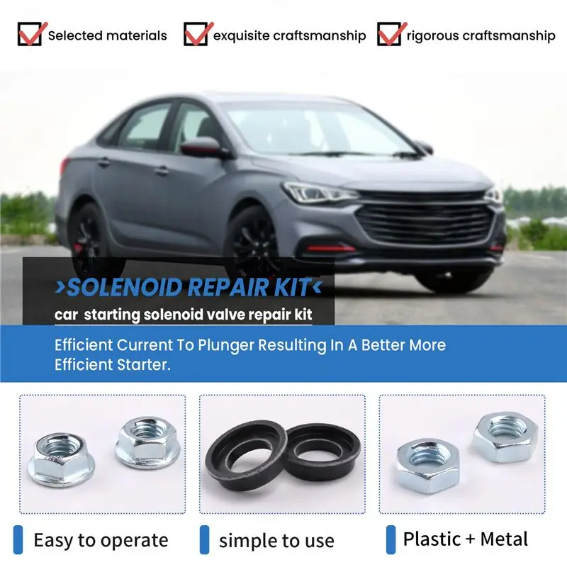 Best-Selling Starter Solenoid Repair Rebuild Kit Contacts Parts Fit For Toyota Subaru 228000-6660, 228000-6662, 228000-6663