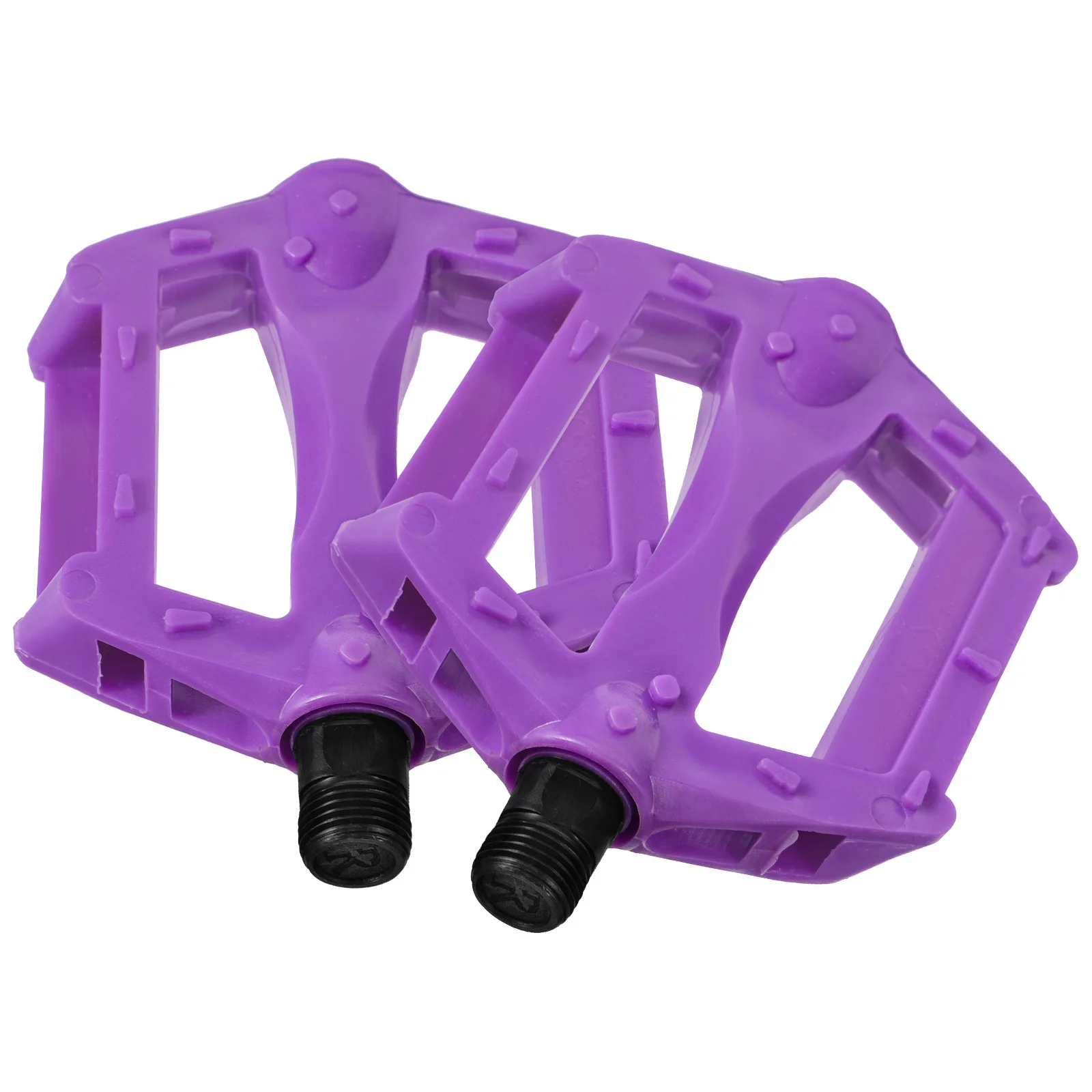 

1Pair Bicycle Pedals Durable Anti-Skid Platform for Safe Cycling Mountain Bike Pedal Replacement Purple Bike Parts