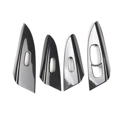 For Nissan Sentra SYLPHY 2012-2019 LHD Car Door Armrest Window Lift Switch Panel Cover Trim Interior Styling