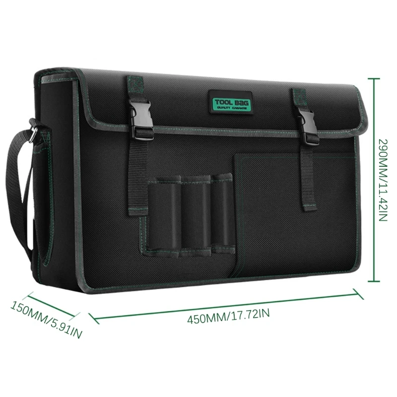 Sturdy Tools Bag Carry Case, Spacious Design, Reliable for Hand/Power Tools Dropship