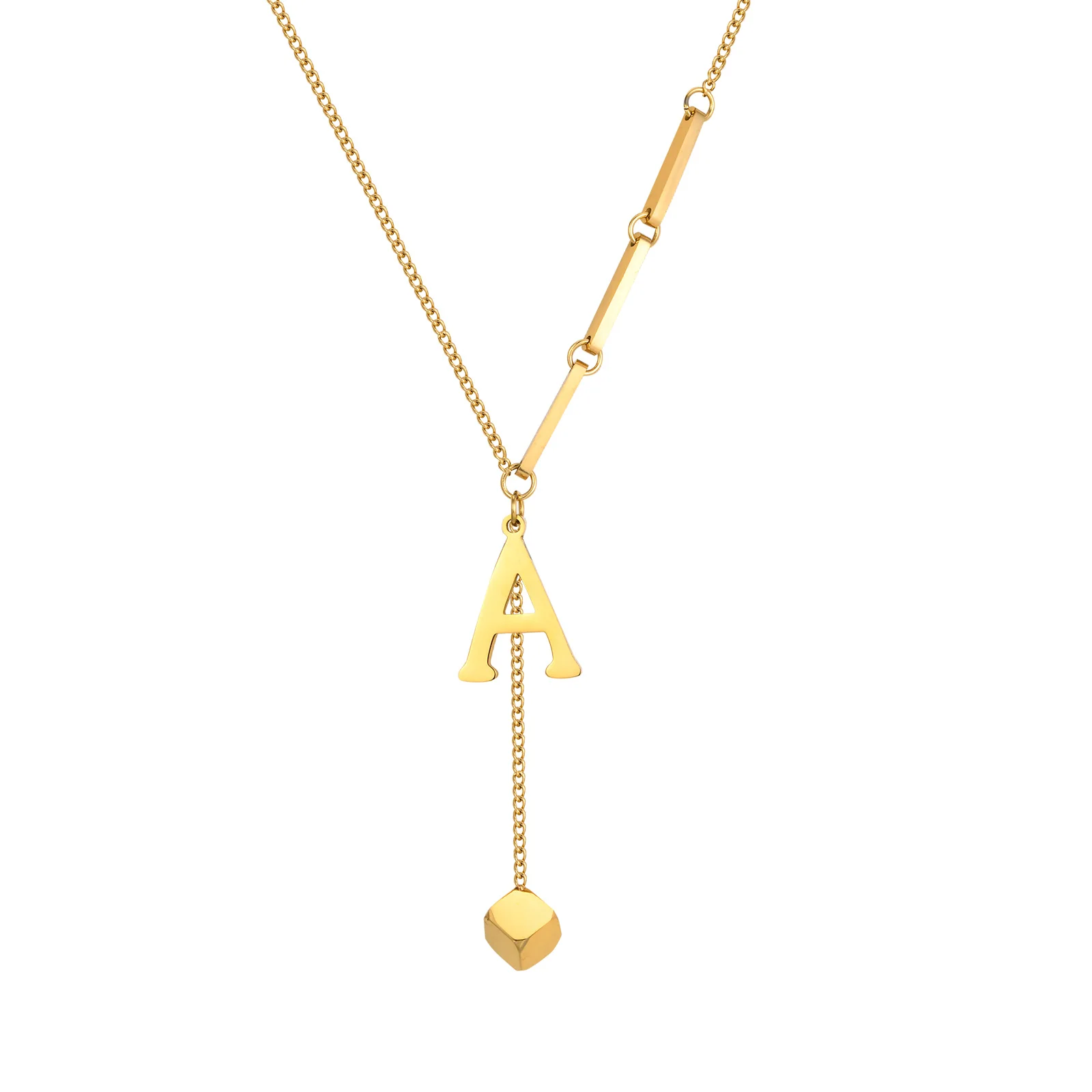 

Initial Necklaces for Women, Tiny A-Z Pendant Letter Charm Necklace Personalized Monogram Name Necklaces Jewelry