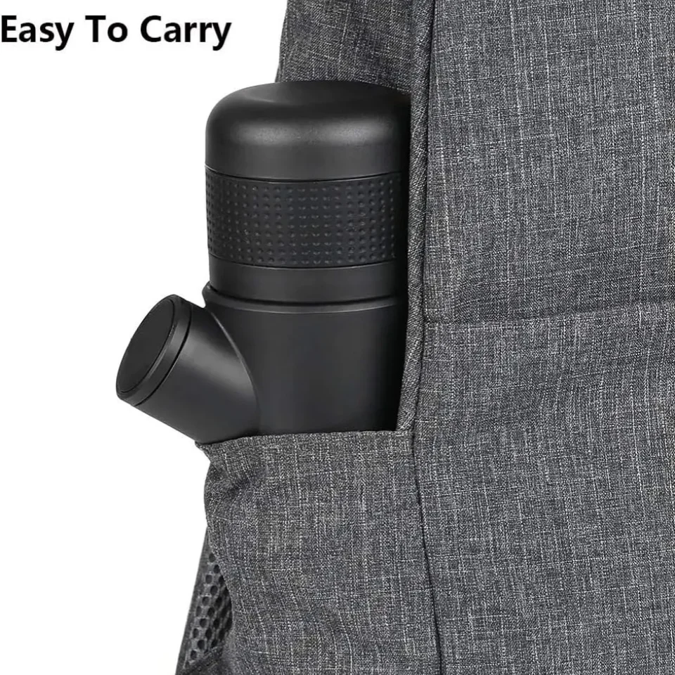 Przenośny mini ekspres do kawy Włoski podróżny mały ekspres do kawy Zintegrowany ręczny samochodowy ekspres do kawy na zewnątrz