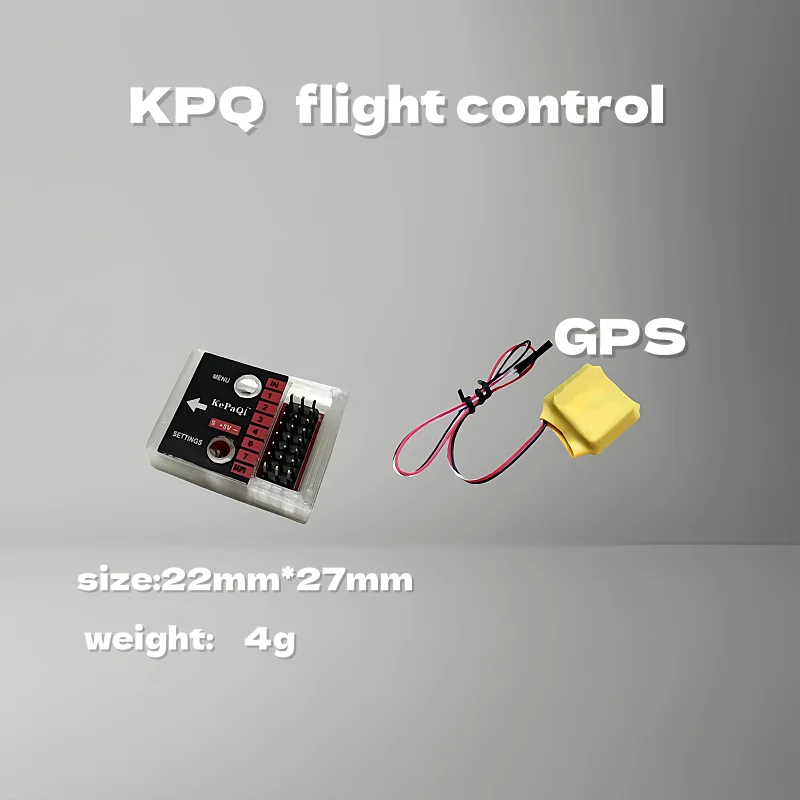 KPQ Flight Control Fixed-Wing Model Airplane Delta Wing SU27 Self-Stabilizing Gyroscope Drone Flying Wing Flight Control
