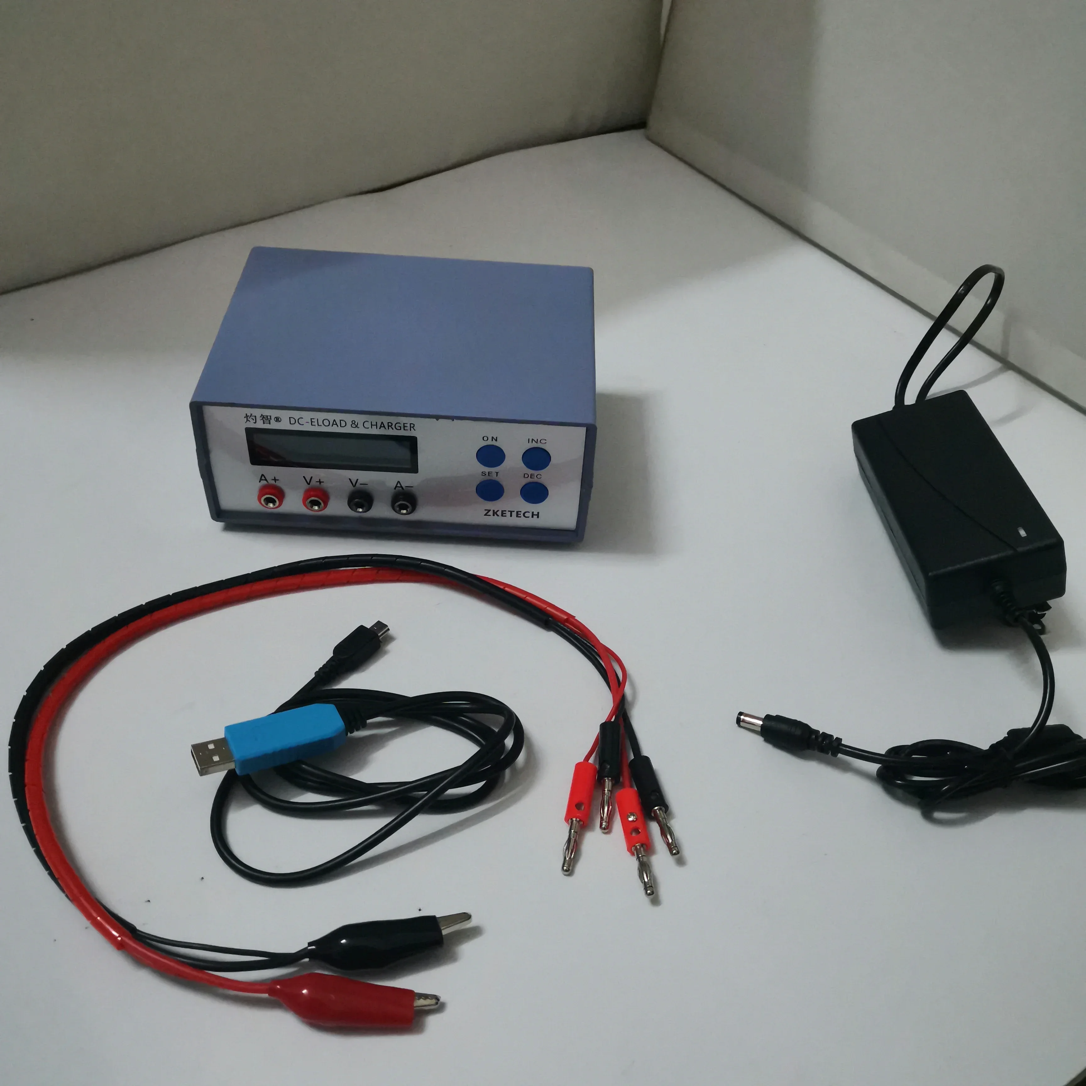 EBC-A05+ DC Electronic Load & Charger | Battery Capacity Tester Power Analyzer for Mobile & Battery Testing