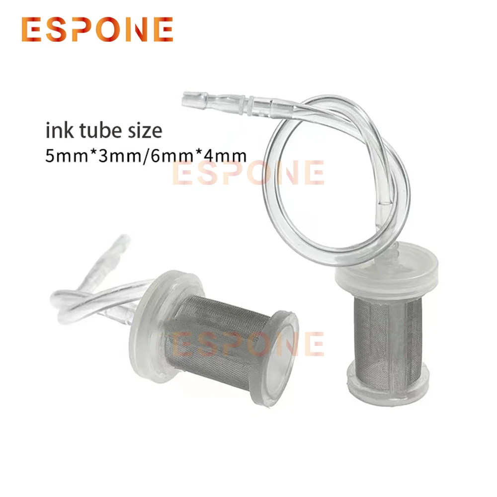 ESPONE 10pcs/lot sub ink tank filter for Infiniti Flora Zhongye Polar Phaeton Galaxy inkjet printer filter for ink bottle damper