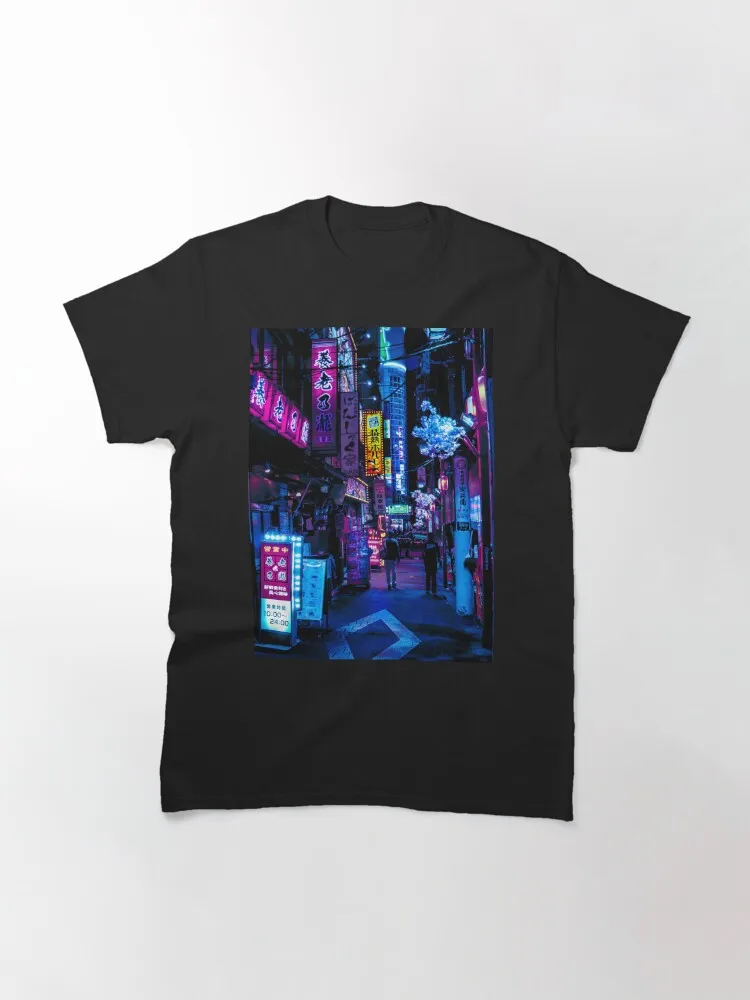 Blue Tokyo Alleys Classic T-Shirt