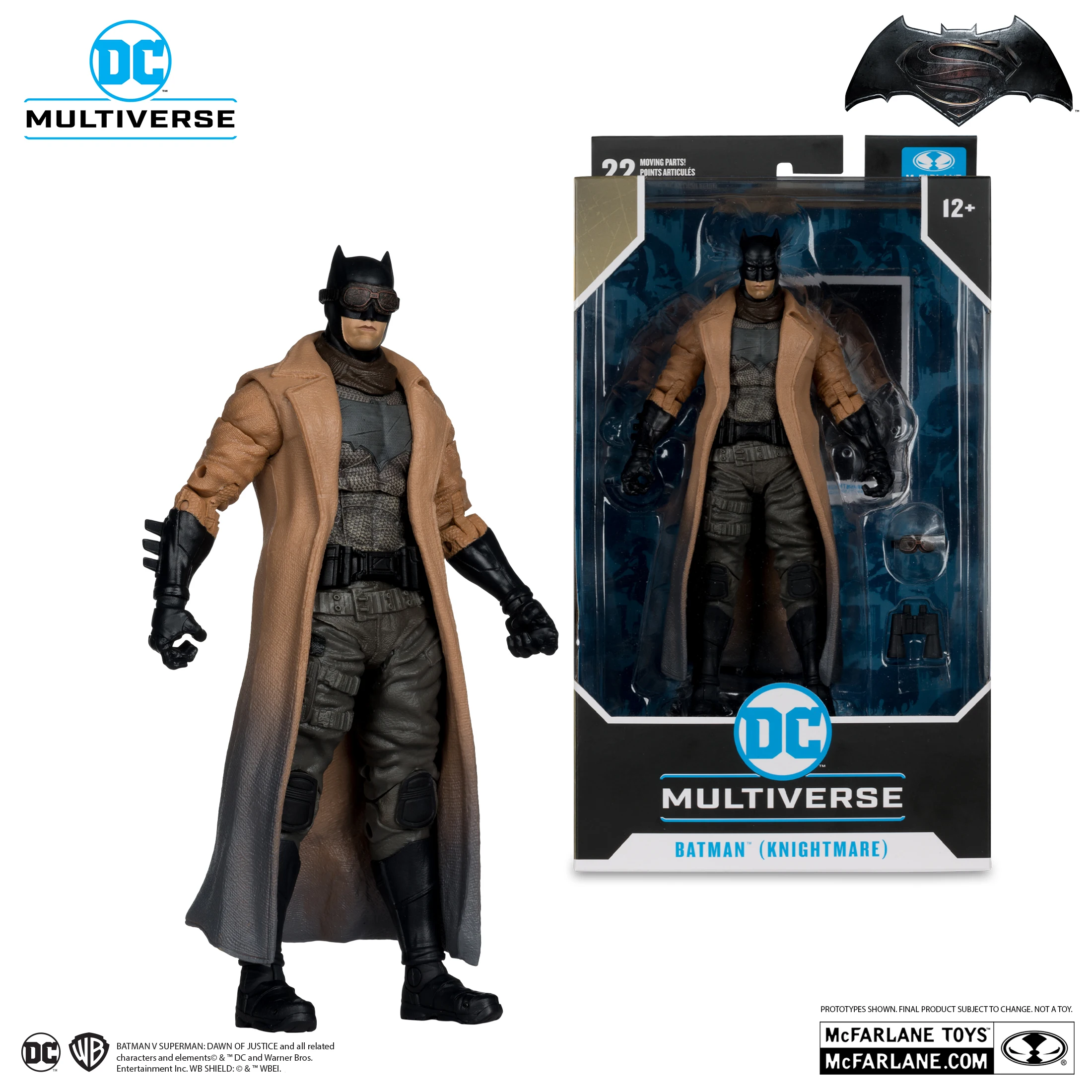 

Mcfarlane Original DC Multiverse Series Desert Batman 1/10Anime Action Figures Toys for Boys Gift Collectible Model Ornaments
