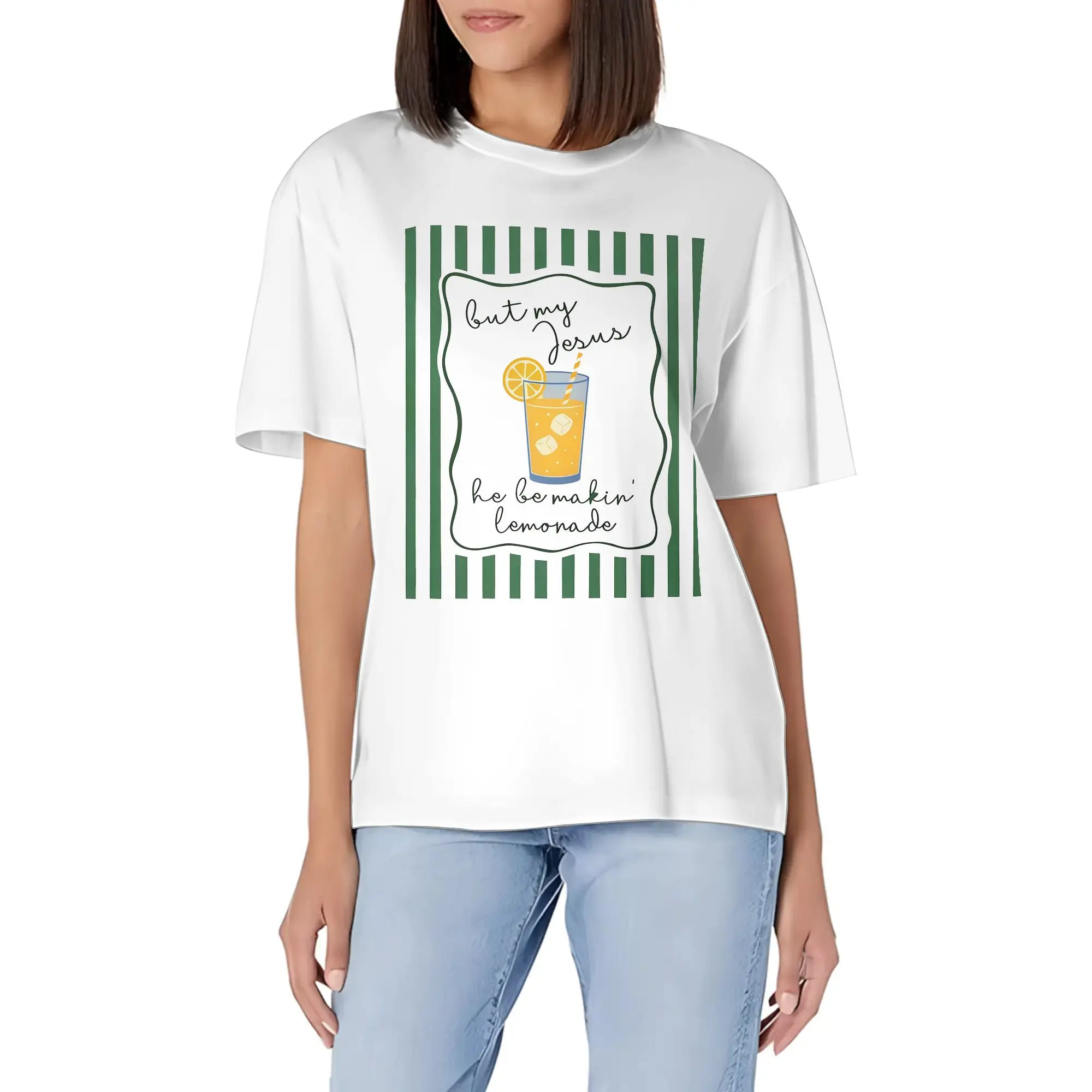 Jesus Lemonade Graphic Tee for Women