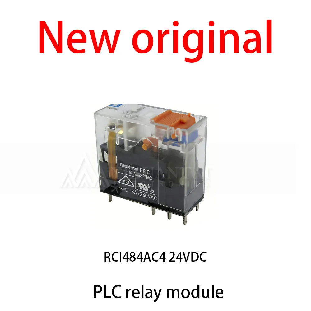 

2Pcs/Lot New original RCI484AC4 24VDC PLC relay module