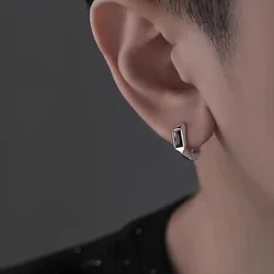 1Pcs Gothic Lrregular Hoops Ear Stud Piercing Earrings For Women Men Luxury New In Trendy Party Jewelry Aesthetic Accessories