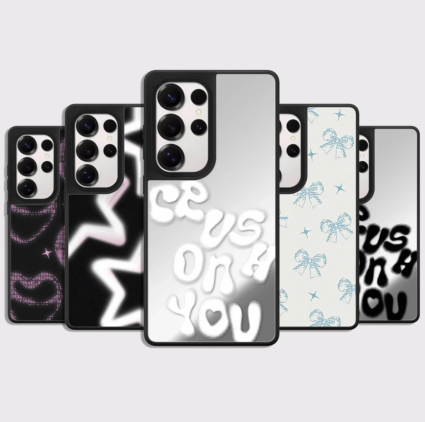 609021 Mirror Surface Magnetic Phone Cover for Samsung Galaxy S23 S24 S25 S26 Ultra S26+ Plus Case