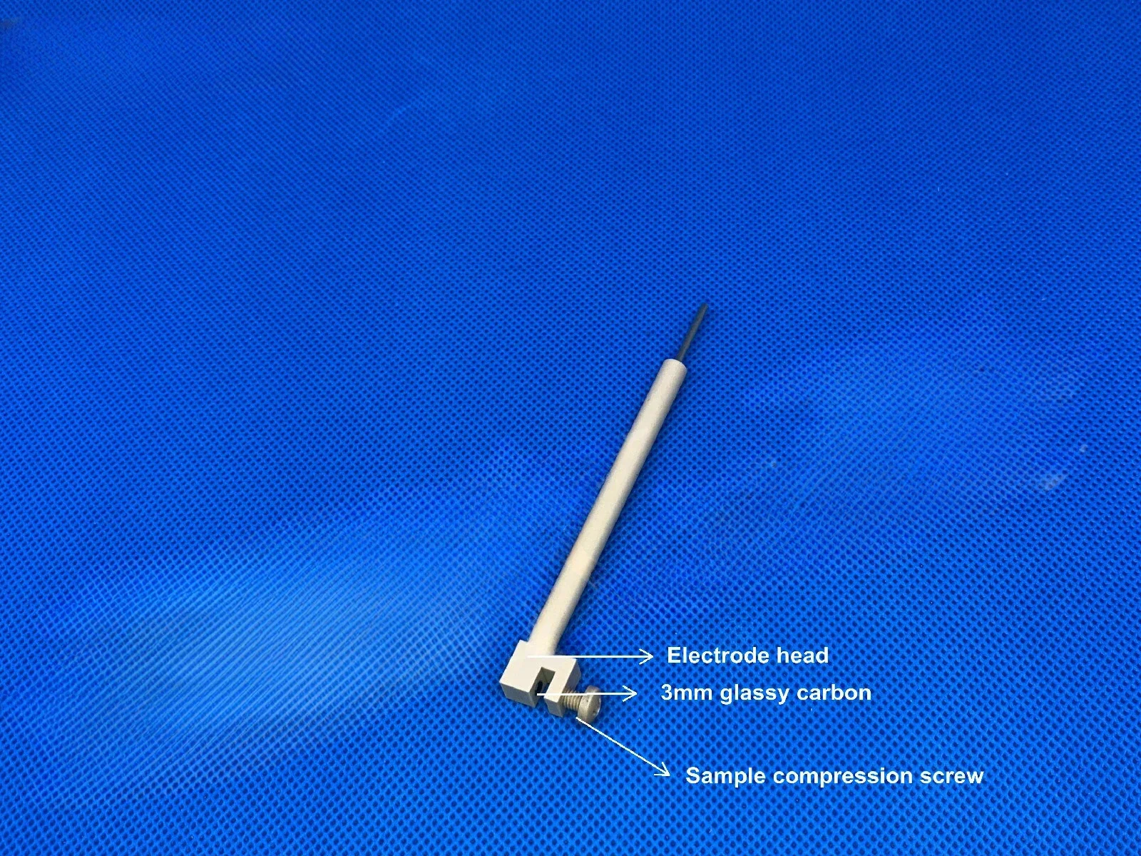 Glassy Carbon Electrode Holder Working Electrode Holder Inhibiting Hydrogen Evolution Reaction Electrochemical Three-electrode