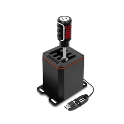 H Gear Shifter for Logitech G29 G25 G27 G920 for Thrustmaster T300RS/GT PC USB for Simulation Racing Game