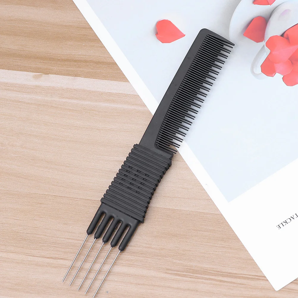 4Pcs Hair Needle Comb Exquisite Lightweight Styling Tool for Various Hairstyles Steel Tail Comb for Home Barbershop Use