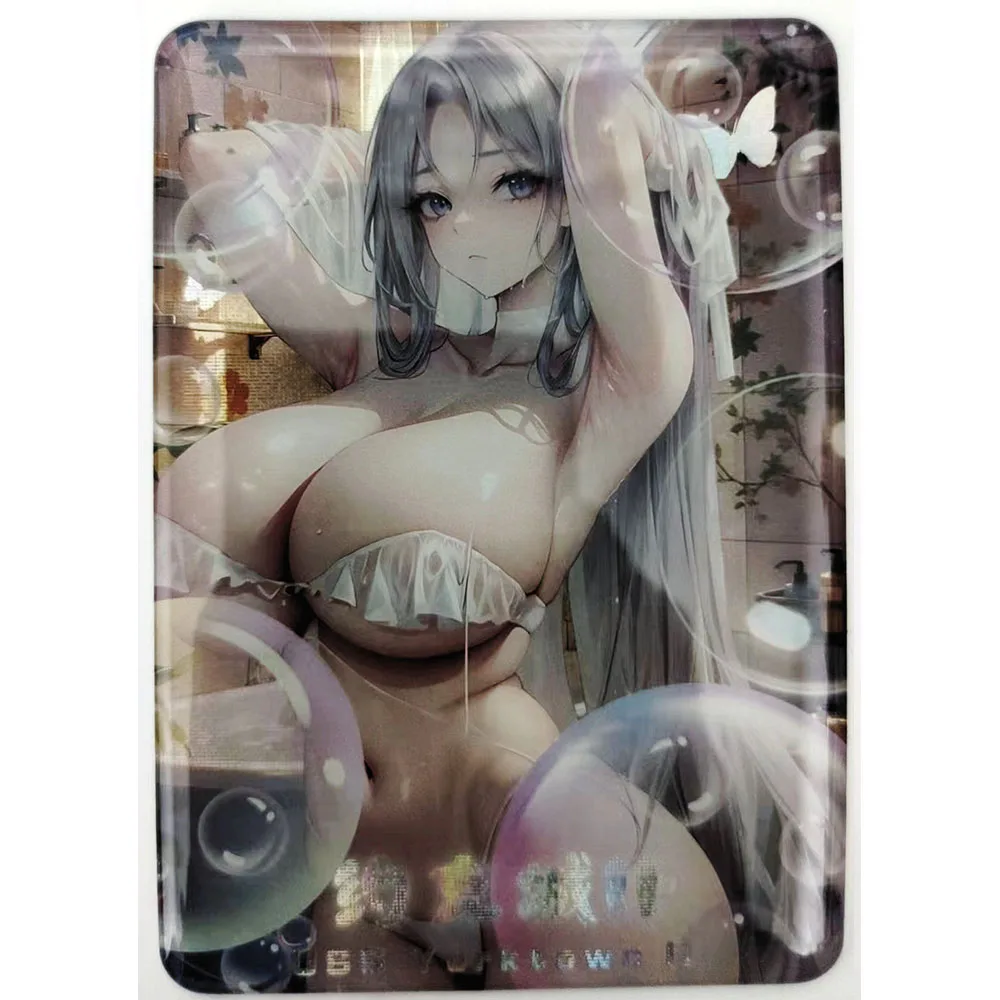 Anime Goddess Story Temperature Change Card Tokisaki Kurumi Marin Elysia Boys\' Game Toy Collection Card Christmas Birthday Gift