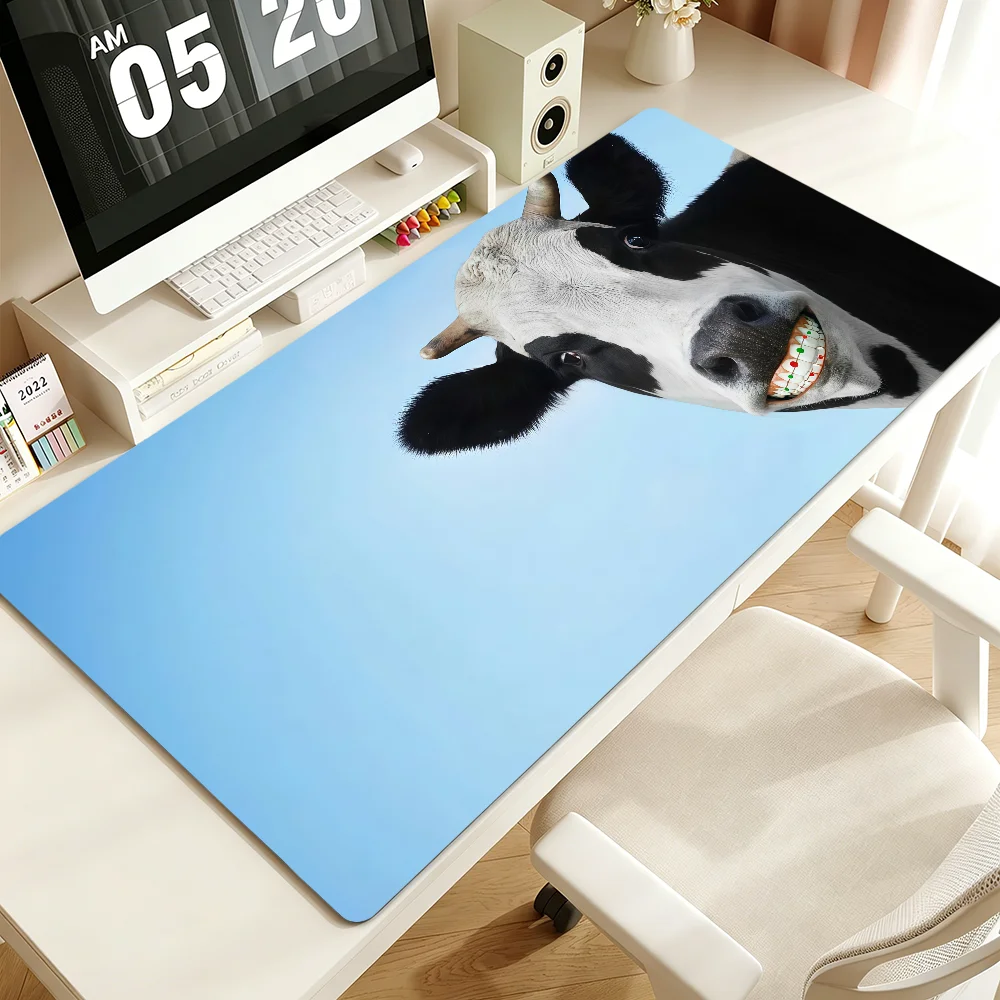 Fun Cow Sky Meme Mouse Pad Non-slip Lockedge Thickened Desktop MousePad Large Comfort Gaming Office Student