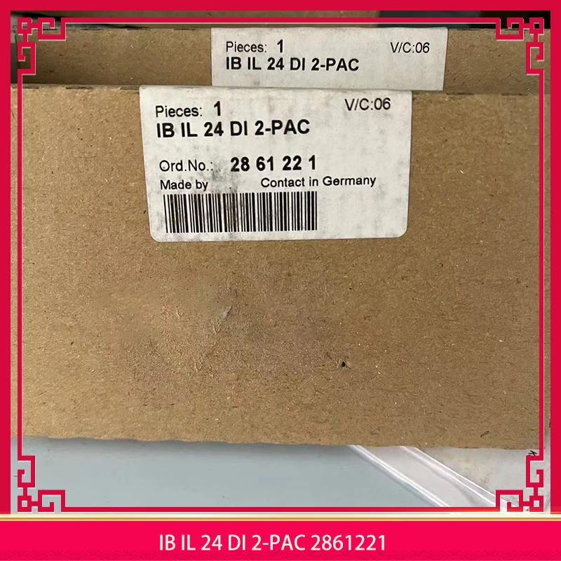 

NEW 2861221 IB IL 24 DI 2-PAC For Phoenix Inline Module