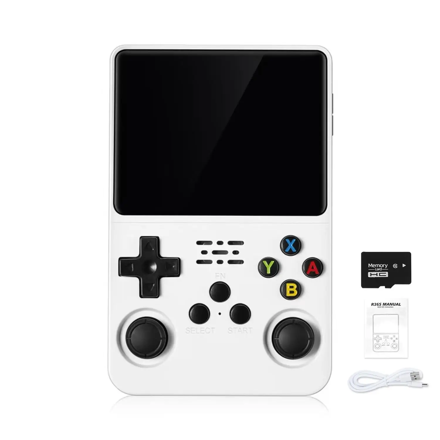 R36S Retro Handheld Game Console Linux System 3.5-inch IPS Screen 64G/128G 20000+ Games Portable Pocket Game Console