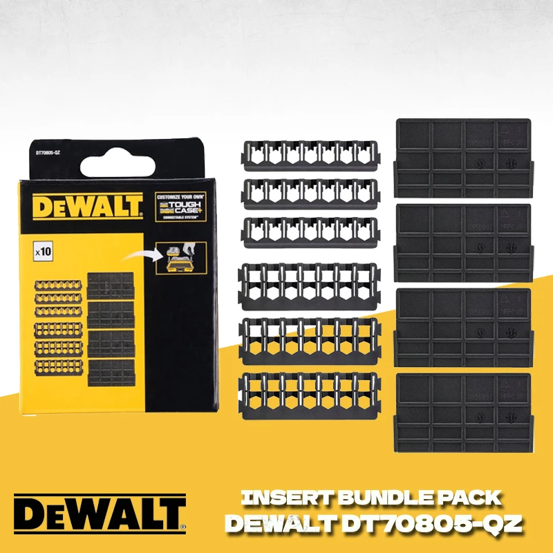 DEWALT TSTAK Tough Storage Case Screwdriver Bit Parts Storage Box DT70800 DT70801 DT70803 DWAN2190 N542474 DT70839 DT70716