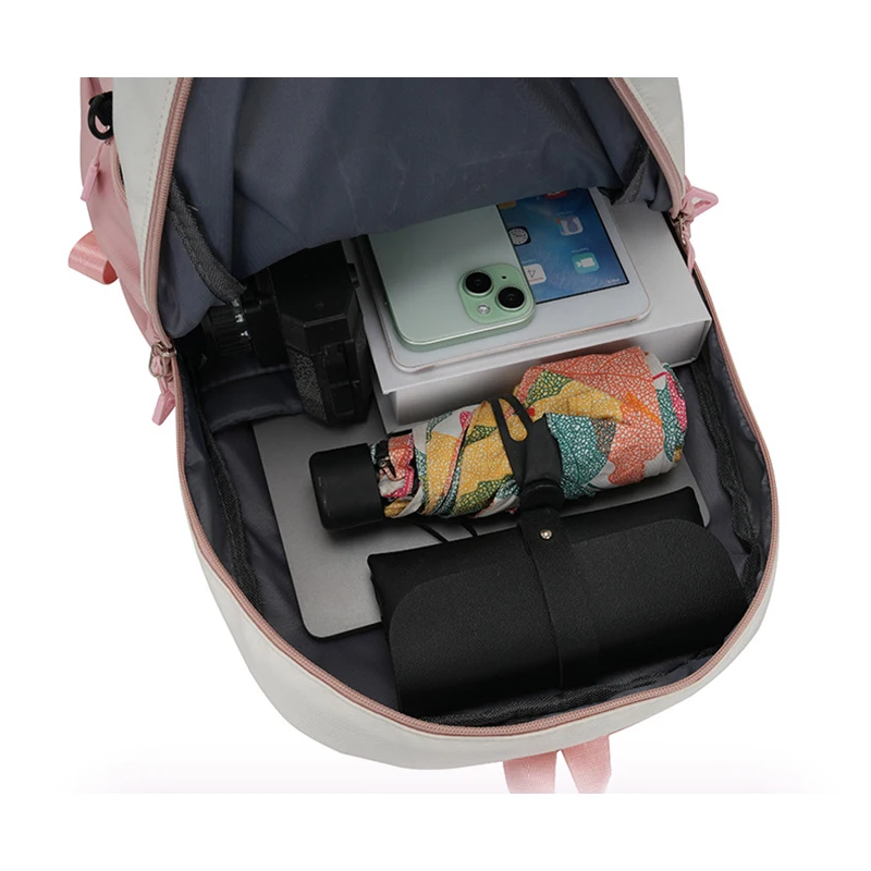 귀여운 PAW 순찰 나일론 방수 배낭 연필 가방 만화 편지 A-Z 학생 Schoolbag 도서 편지지 보관 가방 선물
