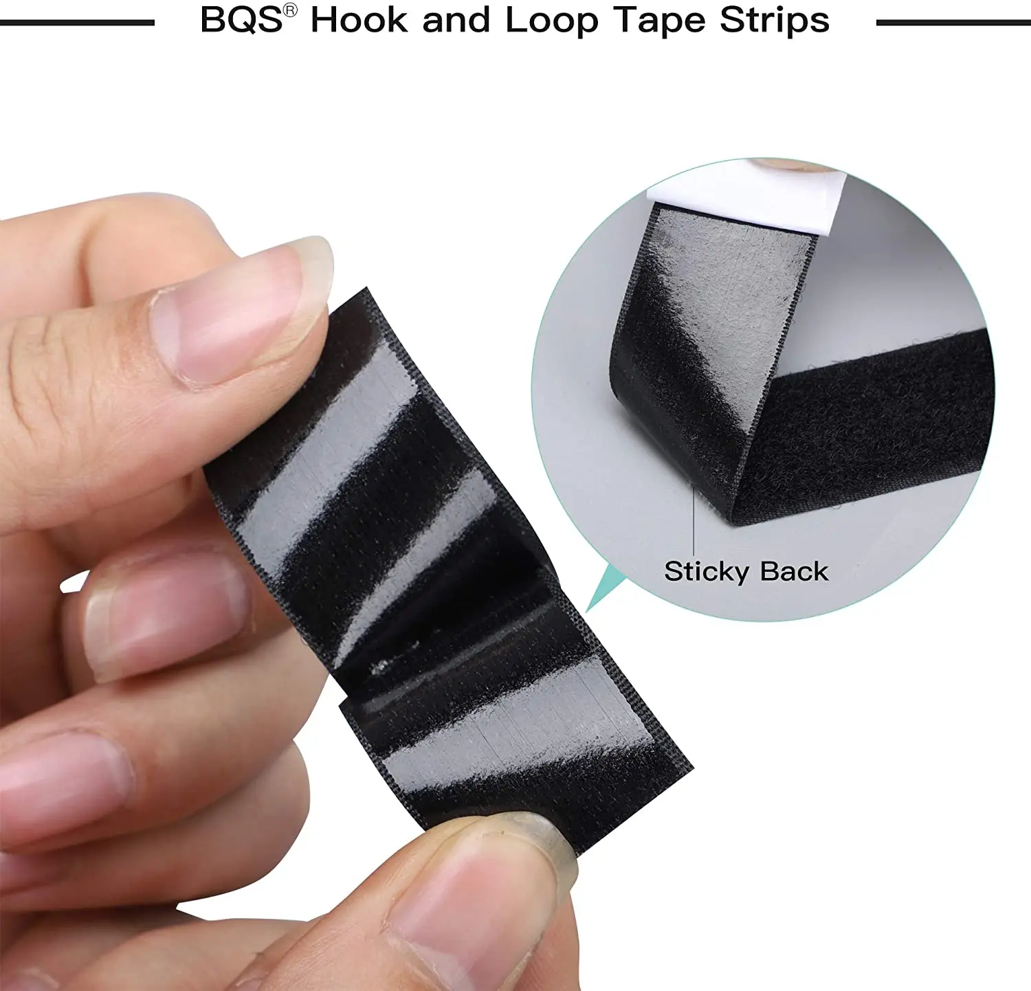 5M/Pairs Strong Self Adhesive Hook and Loop Fastener Tape White Sticker Adhesive Velcress Tape for DIY Accessories 16-50mm