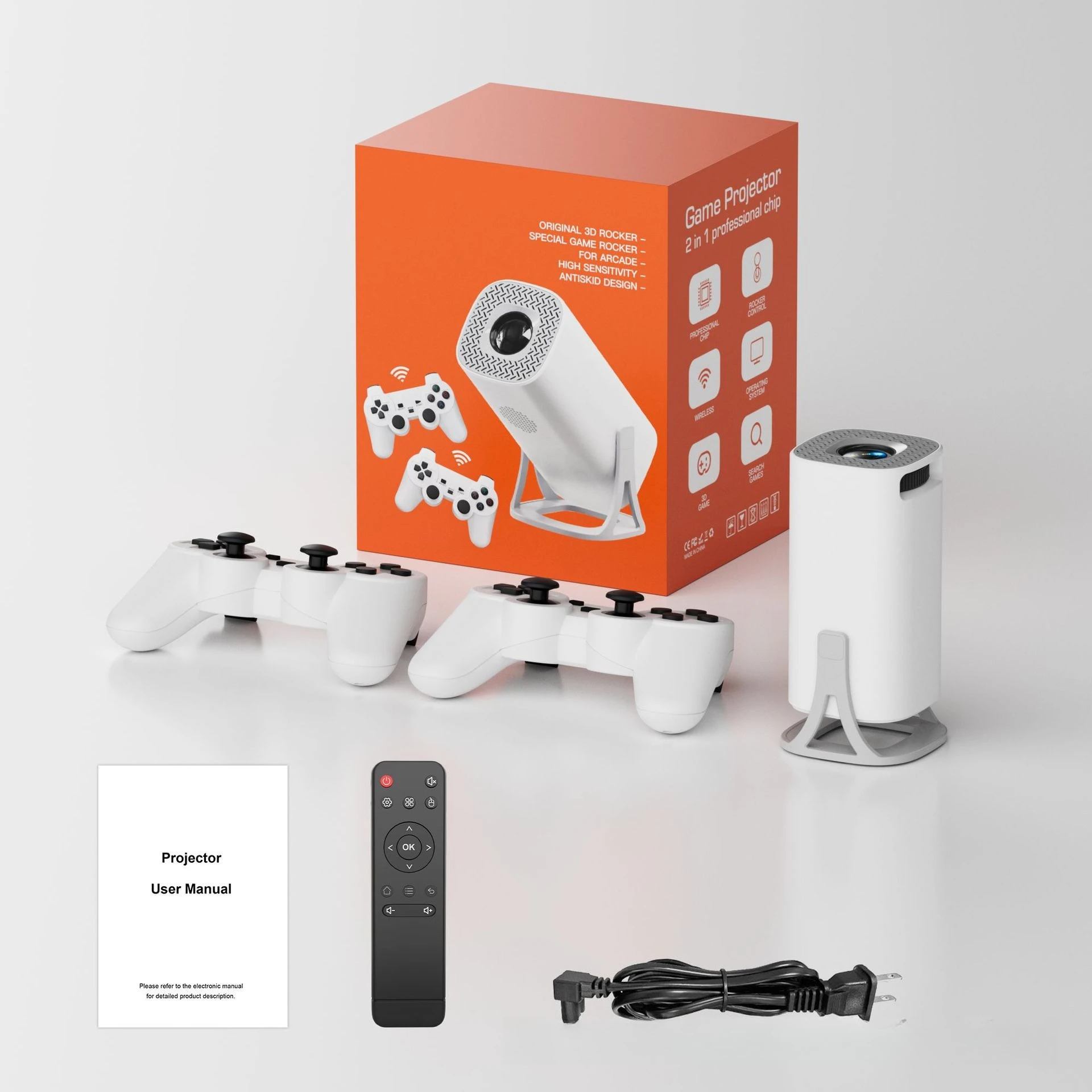 Cross-border new game version projector HY300/P30/HY320 4K Android 13 high definition game console