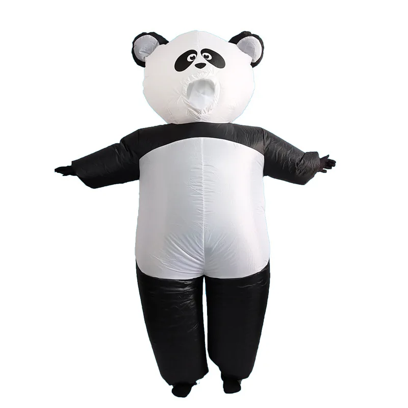 

Dumb Panda Cute Cartoon Doll Cosplay Dress Up Performance Party Costume Lovely Panda Inflatable Suit for Adults Kids