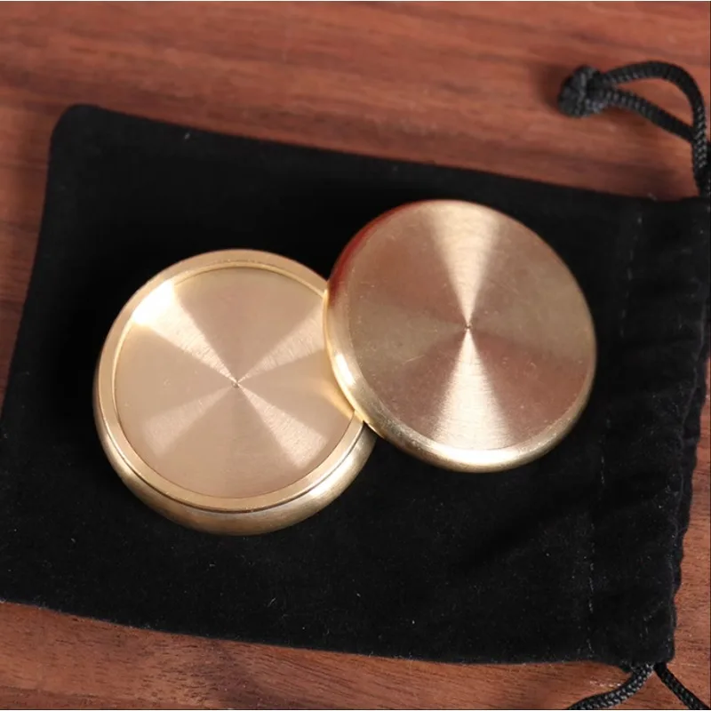 Buddha Boston Box (Half Dollar,Brass) Magic Tricks Magician Close Up Illusion Gimmick prop Mentalism Coin Penetrate Vanish Magia