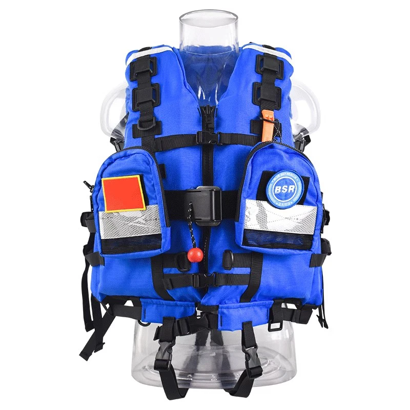 

Factory Direct Sales Water Rescue Life Vest Fire-Fighting Emergency Personal Buoyancy Water Rescue Customizable Life Jackets