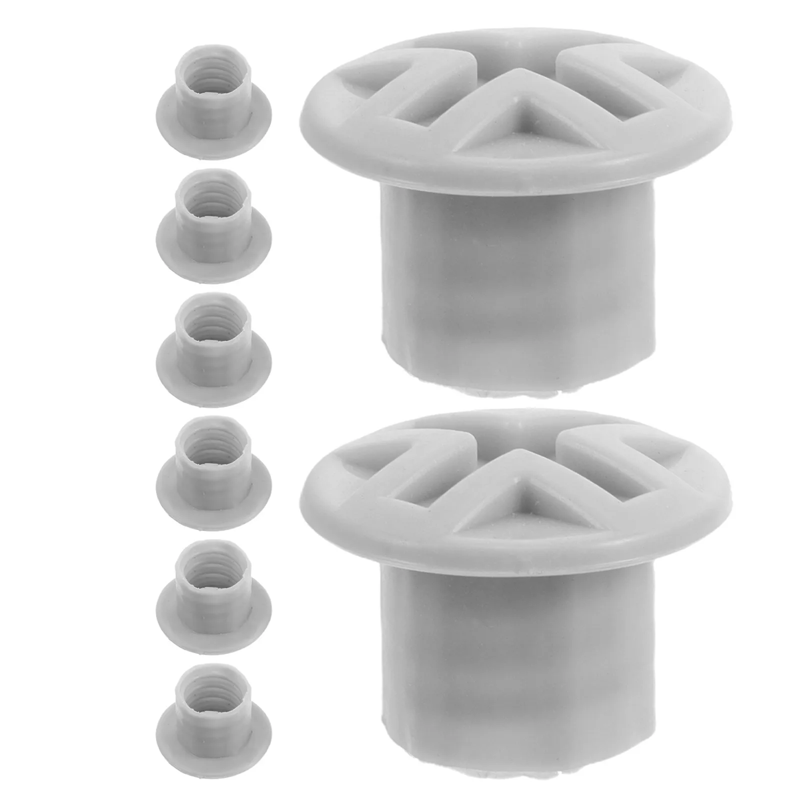 Playground Slide Screw Caps 8Pcs Plastic Replacement Repair Kit Weather Resistant Secure Outdoor Fasteners