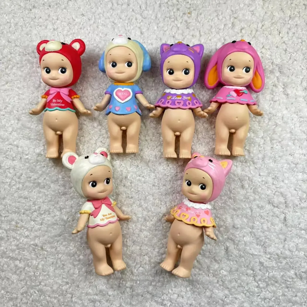 ソニーエンジェル ミニフィギュア バレンタインデー 2017 シリーズ バッグなし 箱なし ブラインドボックス バニー テディベア ドール スイートキティ SAS65308