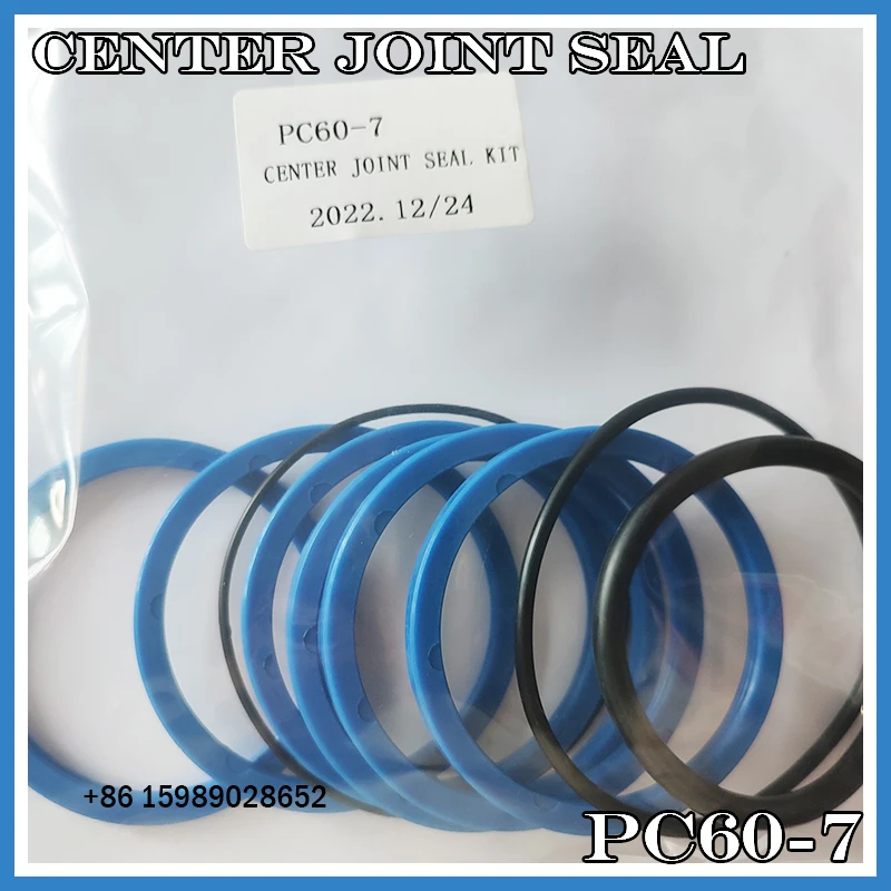 For Komastu PC60-7 Center Joint Seal Kit Excavator Spare Parts