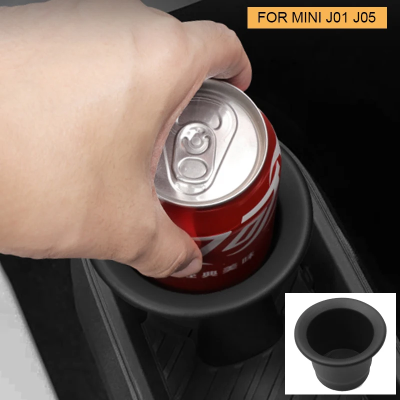 Car Central Console Water Cup Holder for Mini Cooper E SE J01 J05 Aceman Car Interior Accessories Drinks Holder Storage Box Case