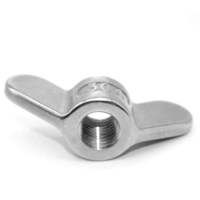 304 Stainless Steel Special-Shaped Hand Screw Nut Big ear Butterfly Nuts Ram Screw Nut Claw Nut M4 M5 M6 -M20