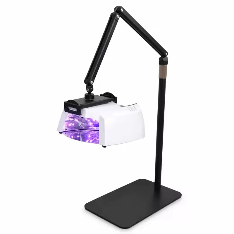 Salon Grade Gel UV Nail Dryer Foldable Stand Hands-Free Pedicure Light Auto Sensor