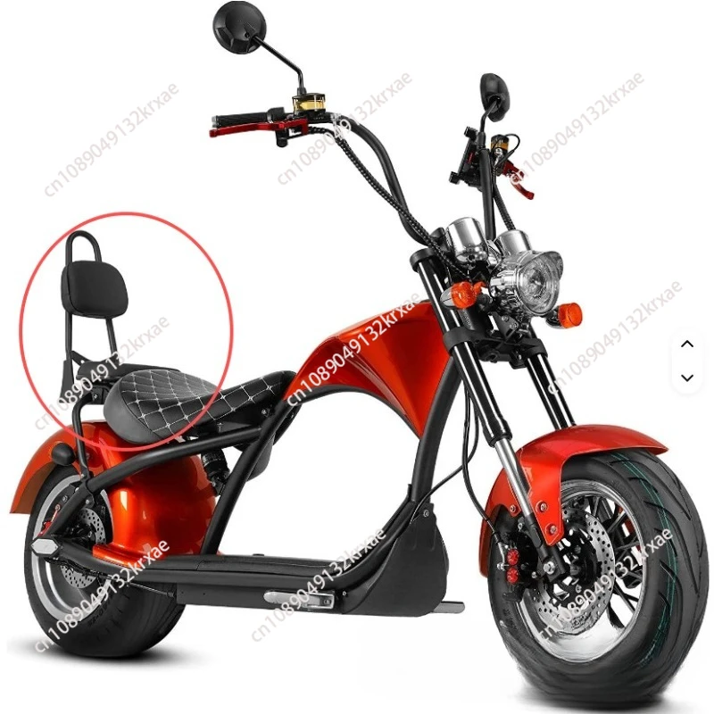 For Electric scooter second seat with backrest double seat accessory for Urban Coco E Chopper M1