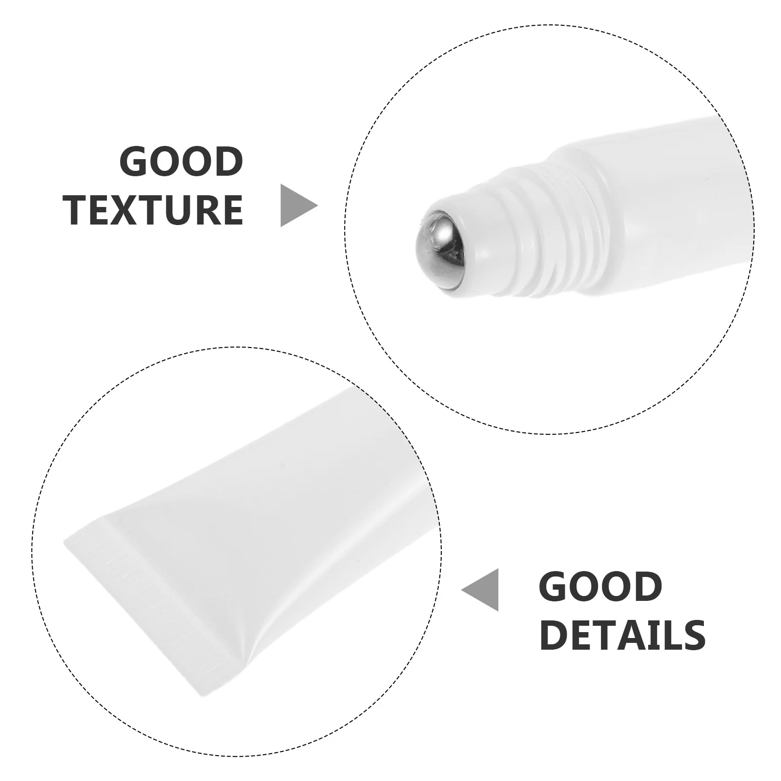 Distributeur de crème pour les yeux, 5 pièces, 20Ml, Tube à presser rechargeable et étanche pour voyage, soins de la peau, bouteille à rouleau Portable, Mini