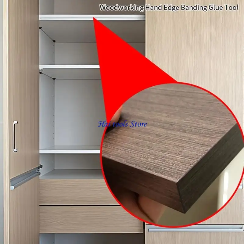 

X37E Эффективный аппликатор для склеивания древесины, кромкооблицовочный станок для ручного использования на кромках, при