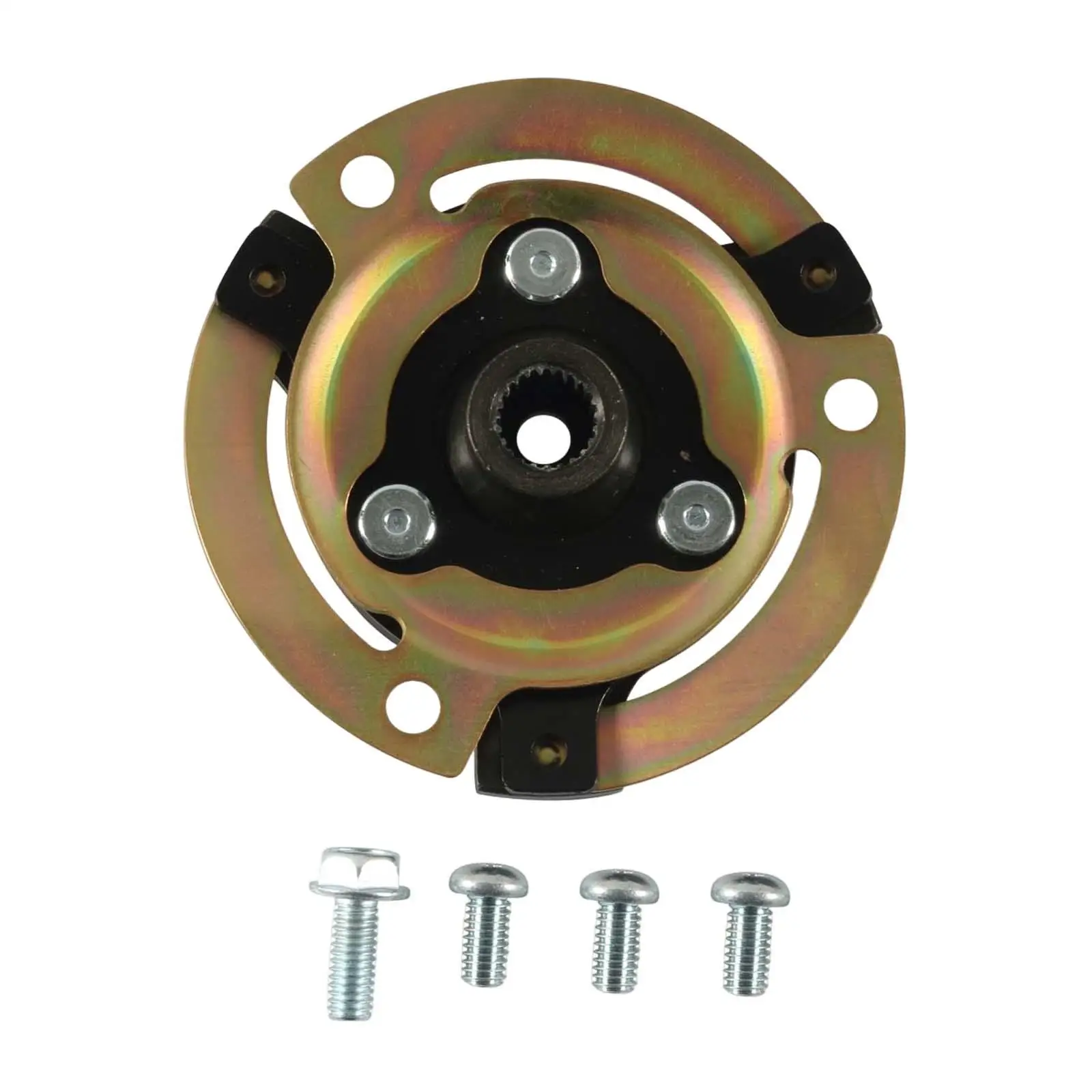 

Auto A/C Air Conditioning Compressor Repair Kit 5N0820803B with Mounting Screws Clutch Hub Plate for Skoda Octavia II