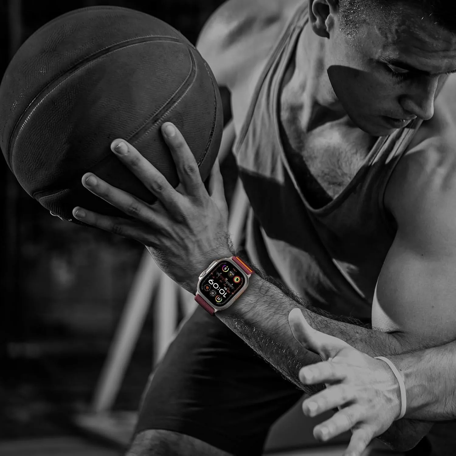 الأشرطة المظلة لساعة أبل الترا 2 الفرقة 49 مللي متر 46 مللي متر 42 مللي متر 44 مللي متر 45 40 41 مللي متر كوريا سوار IWatch سلسلة 10 9 8 7 6 3 SE 2027