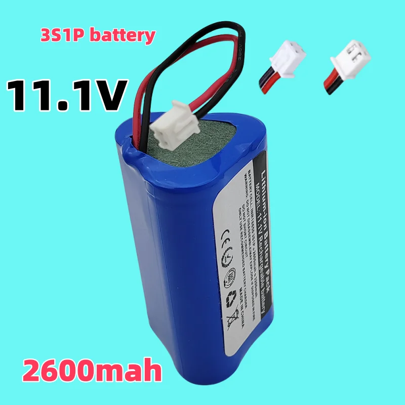 

11.1V2600mah/3500mah Battery for Speakers,Medical equipment, LED lighting, small portable household appliances, etc