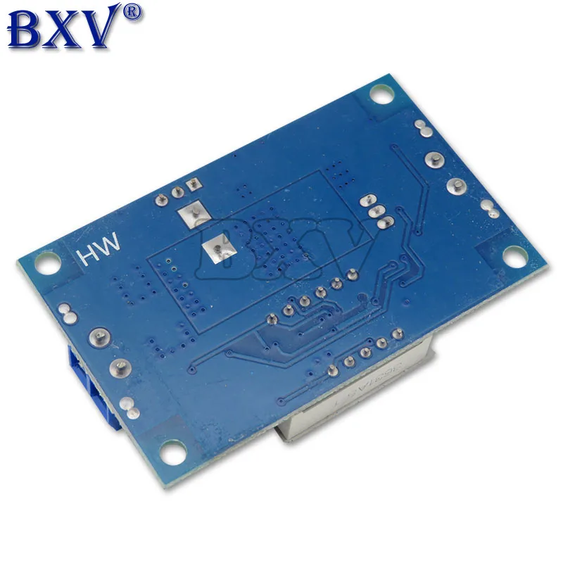 High Power 5a 75w xl4015 DC-DC einstellbares Step-Down-Ladegerät Modul Step-Down-Buck-Konverter LED-Treiber mit rotem Voltmeter