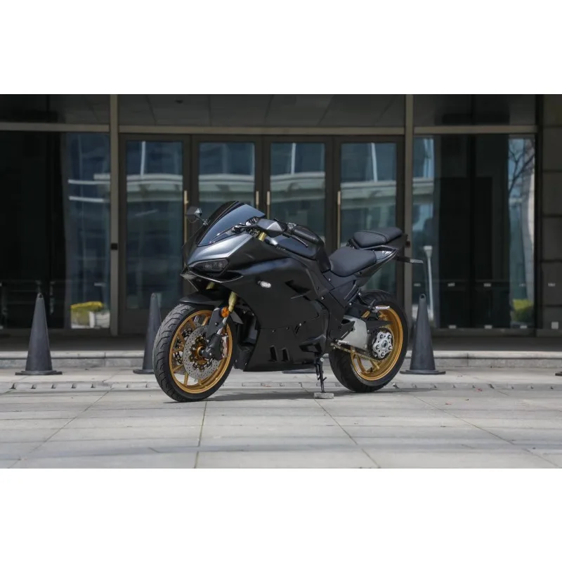 2025 أحدث Wuxi Jose 5000 واط محرك سلسلة بدون فرش منتصف المحرك 100 كم/ساعة EEC COC الاتحاد الأوروبي شهادة الكبار دراجة نارية كهربائية 72 فولت ليثيوم