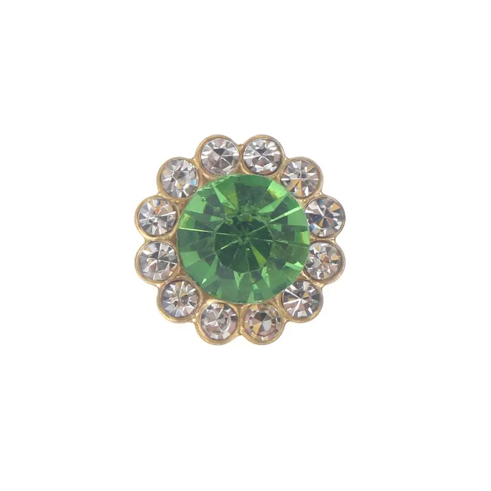 10PCS Apparel Sewing Sparkling Hat Accessories Clothes Decoration Buttons Rhinestone Crystal Glass Stone